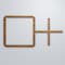 Ekena Millwork Medium Burnett Decorative Fretwork Wood Wall Panels, Walnut, 28 7/8"W x 15 3/8"H x 3/8"T WALW16X16X0375BURWA - alternate 6